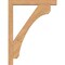 Ekena Millwork Legacy Block Smooth Bracket w/ Offset Brace, Western Red Cedar, 5 1/2"W x 36"D x 48"H BKT0604X36X48LEC05SWR - alternate 2